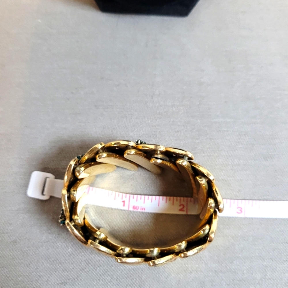 Bugbee & Niles Art Nouveau Gilded Expansion Bracelet - Picture 7 of 8